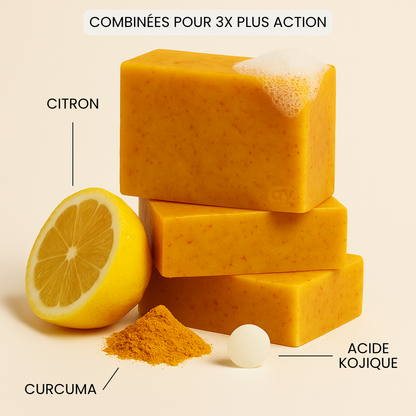 Glow Bar Ayanat – Curcuma, Citron & Acide kojique